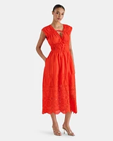 CLEMENTINA DRESS ORANGE