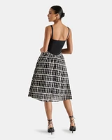 ASTER DRESS BLACK MULTI