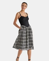 ASTER DRESS BLACK MULTI