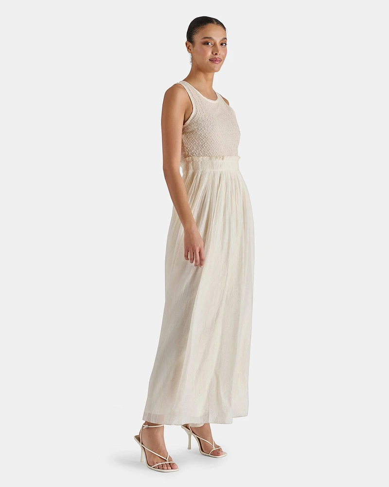 GALLERIA DRESS WHITE