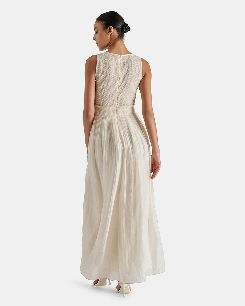 GALLERIA DRESS WHITE