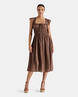 MAEVELYN DRESS BROWN