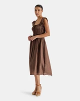MAEVELYN DRESS BROWN