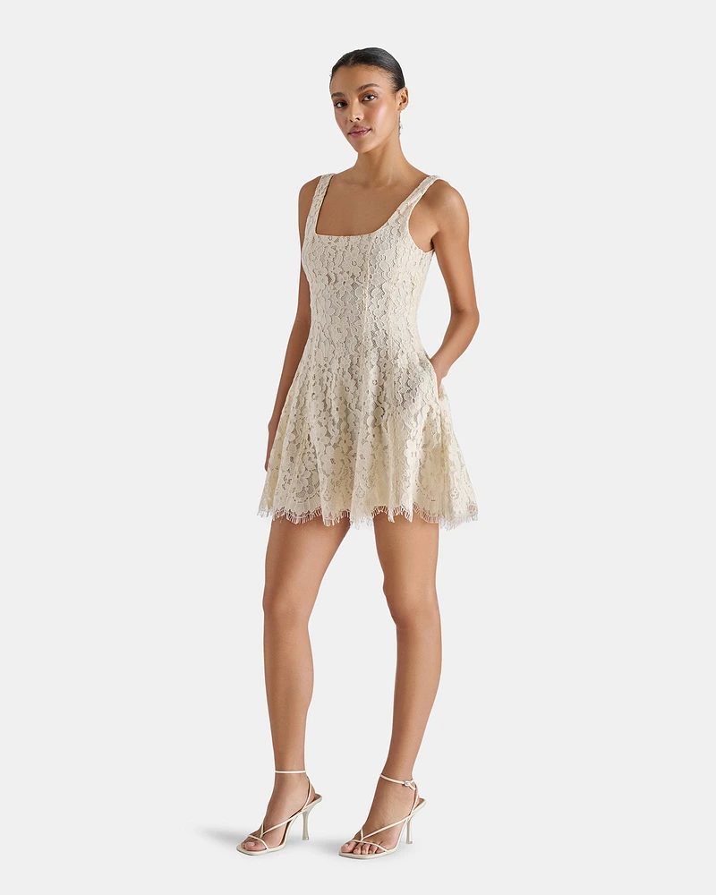 KNIGHTLEY DRESS WHITE