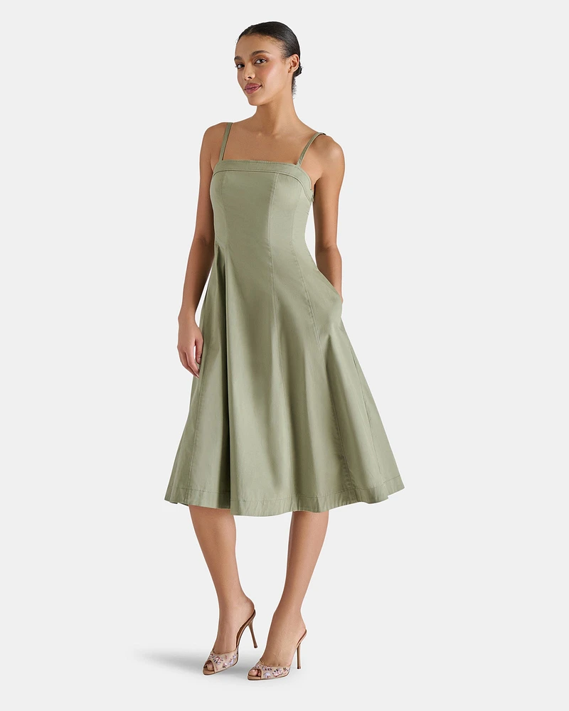 RALEIGH DRESS GREEN