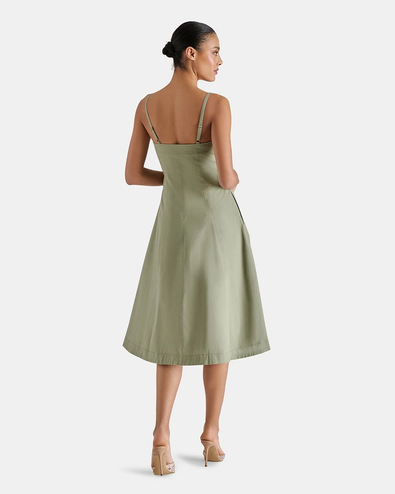 RALEIGH DRESS GREEN