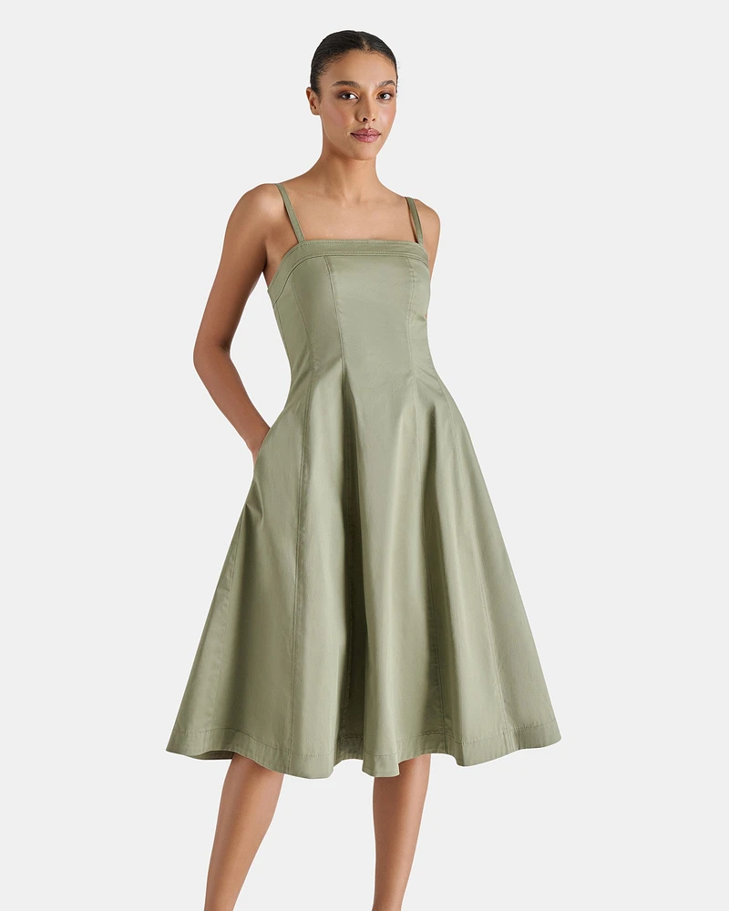 RALEIGH DRESS GREEN