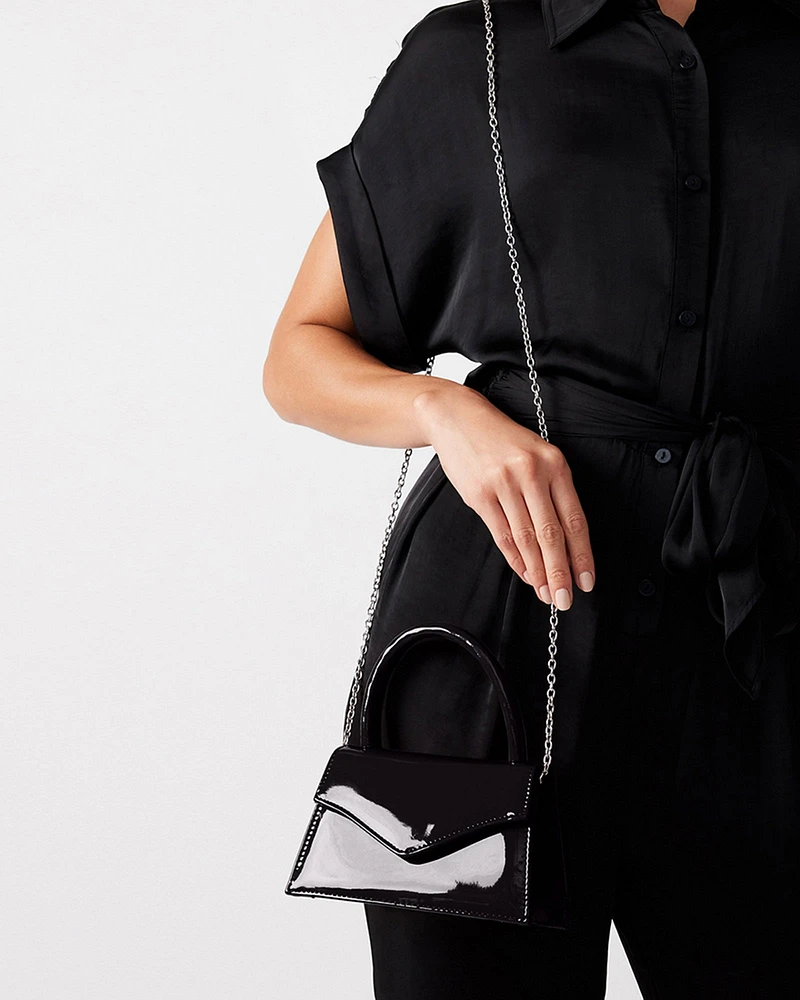BAMINIA BLACK PATENT