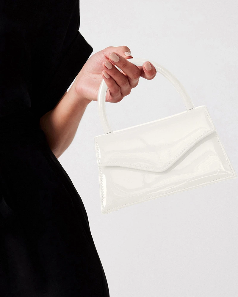 BAMINIA WHITE PATENT