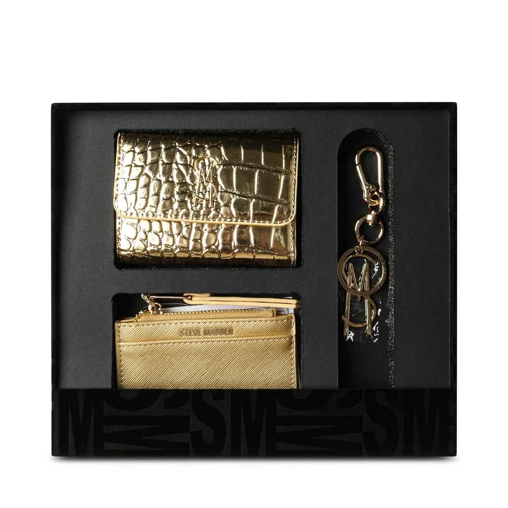 MIA WALLET GIFT SET GOLD