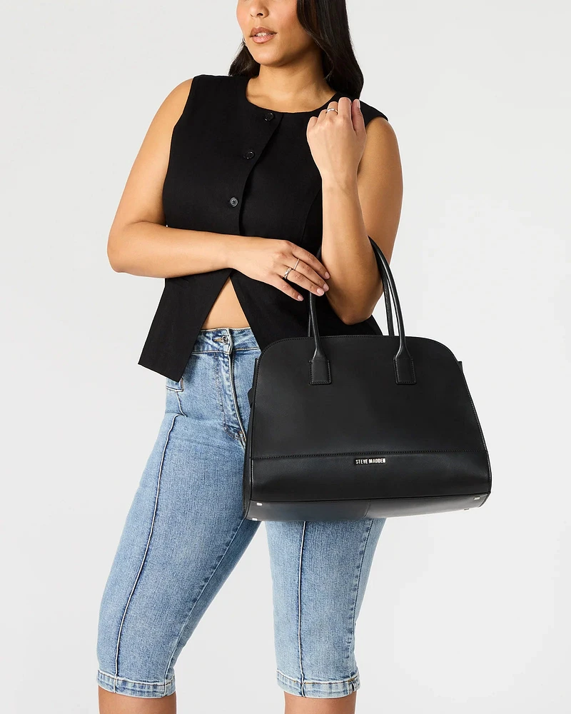 BHEIDEE BLACK LEATHER
