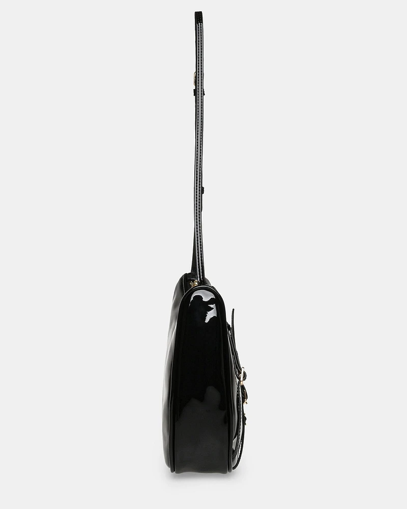 BLIANA-2 BLACK PATENT
