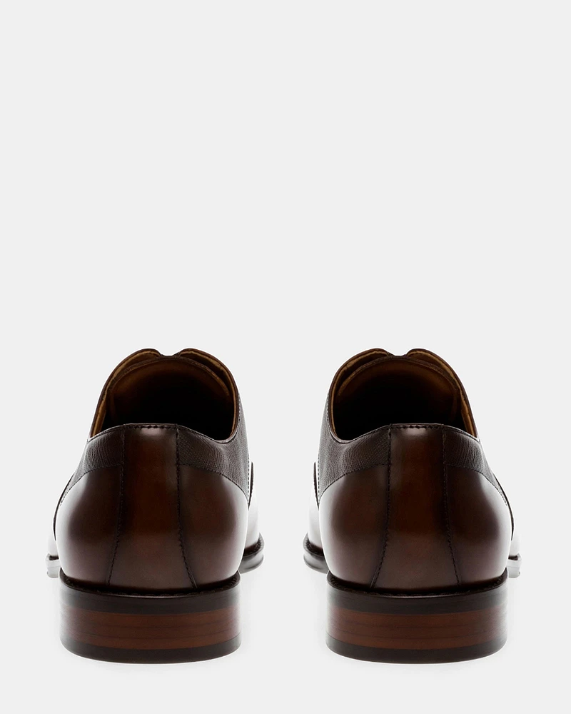 PLAKARD BROWN LEATHER