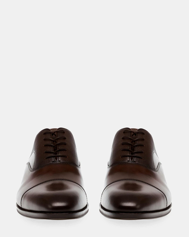 PLAKARD BROWN LEATHER