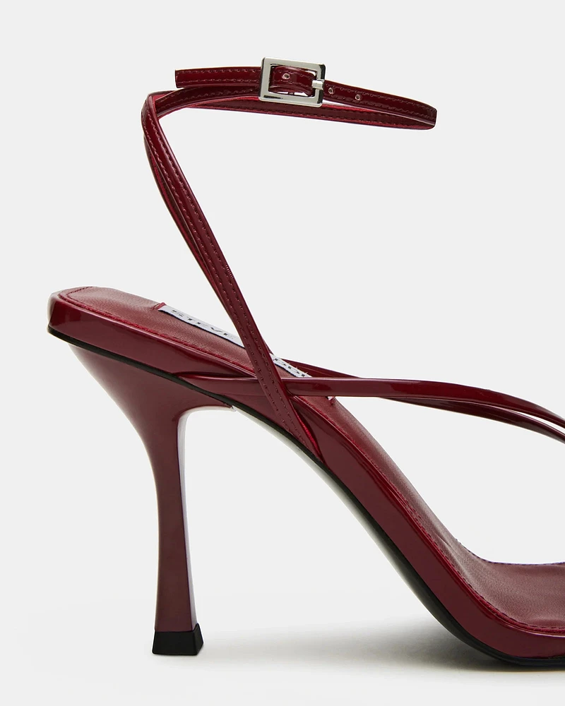 ANNIE BURGUNDY PATENT
