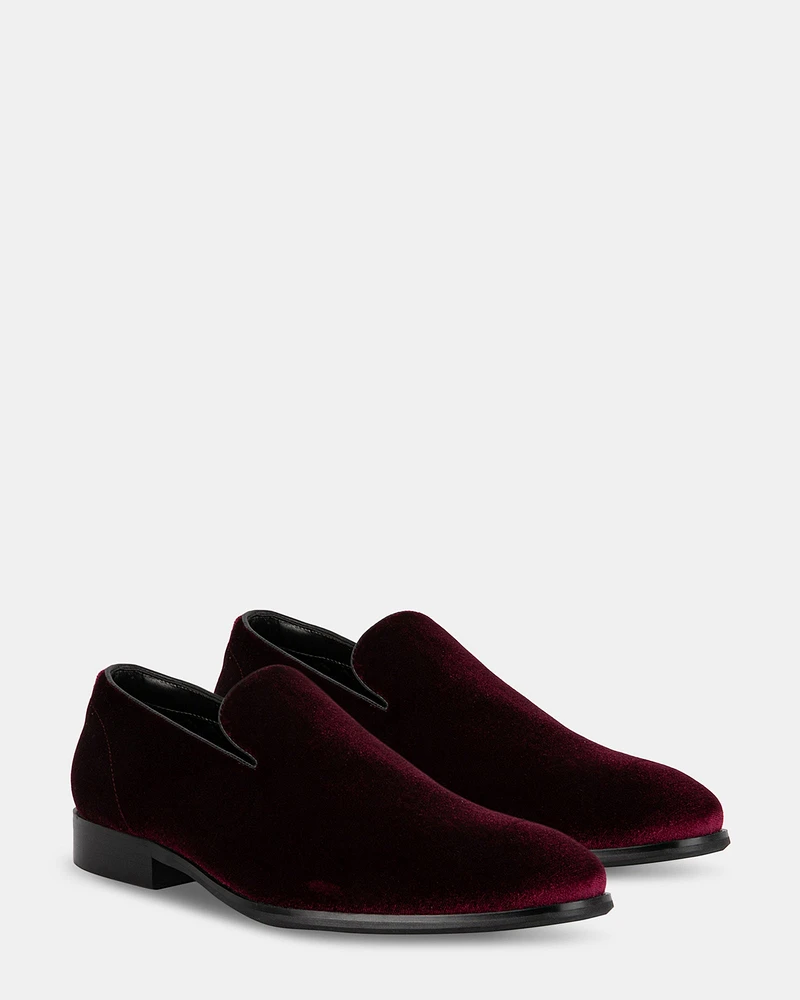 ARLYN BURGUNDY VELVET