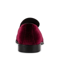 ARLYN BURGUNDY VELVET