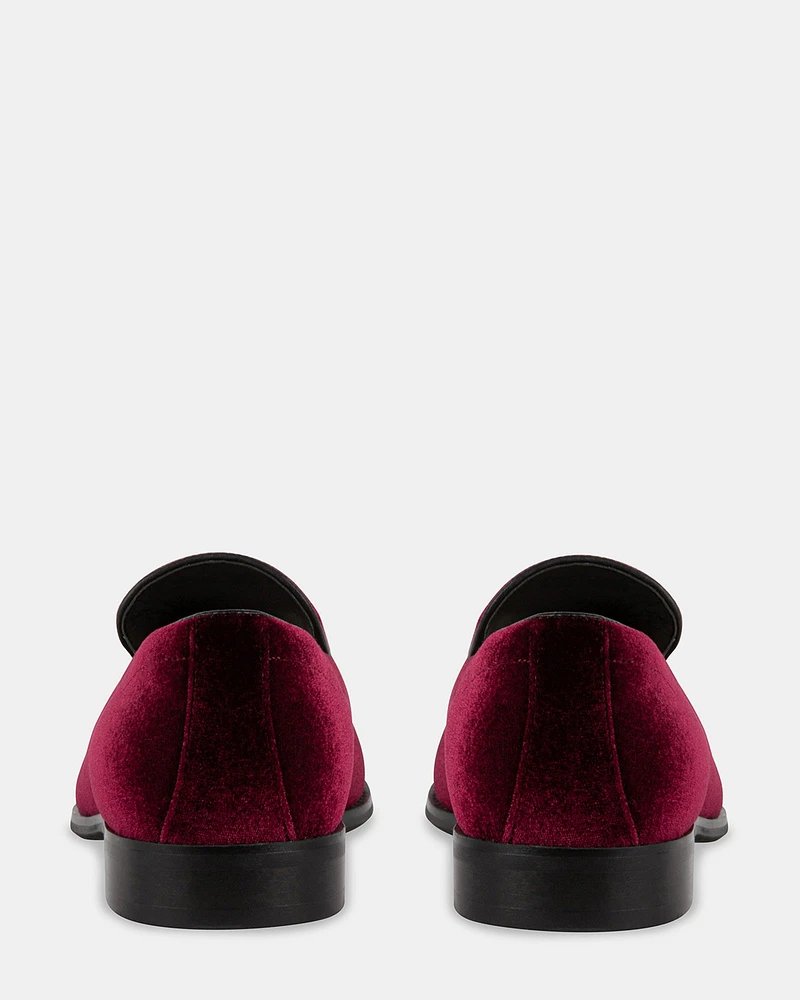 ARLYN BURGUNDY VELVET