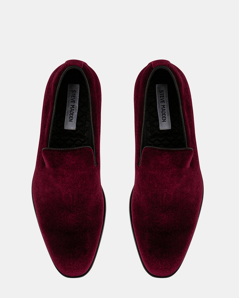 ARLYN BURGUNDY VELVET