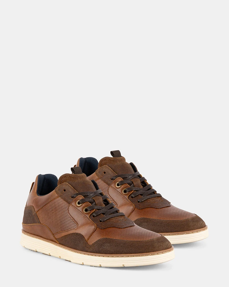 BANKS COGNAC LEATHER