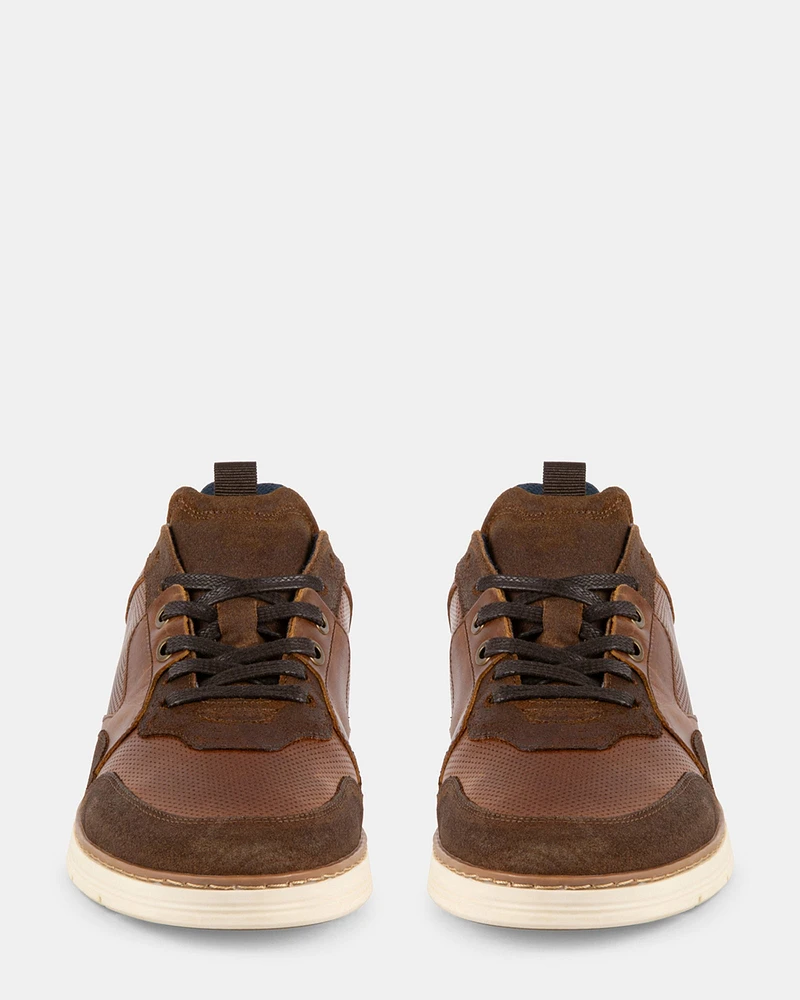 BANKS COGNAC LEATHER