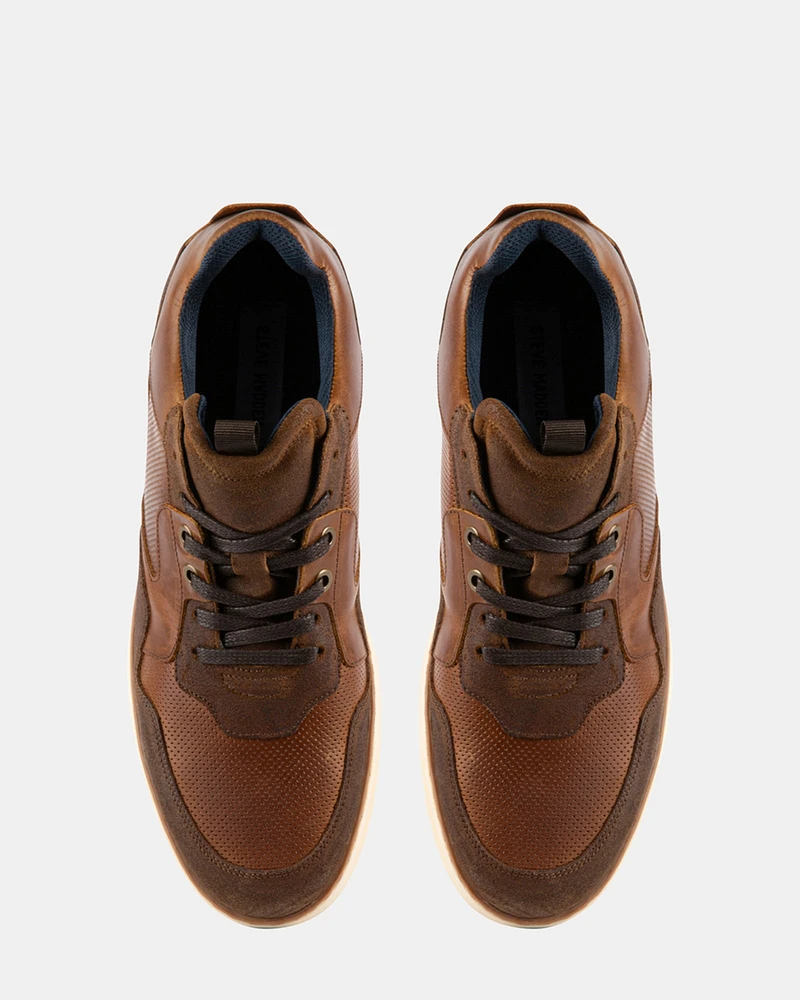BANKS COGNAC LEATHER