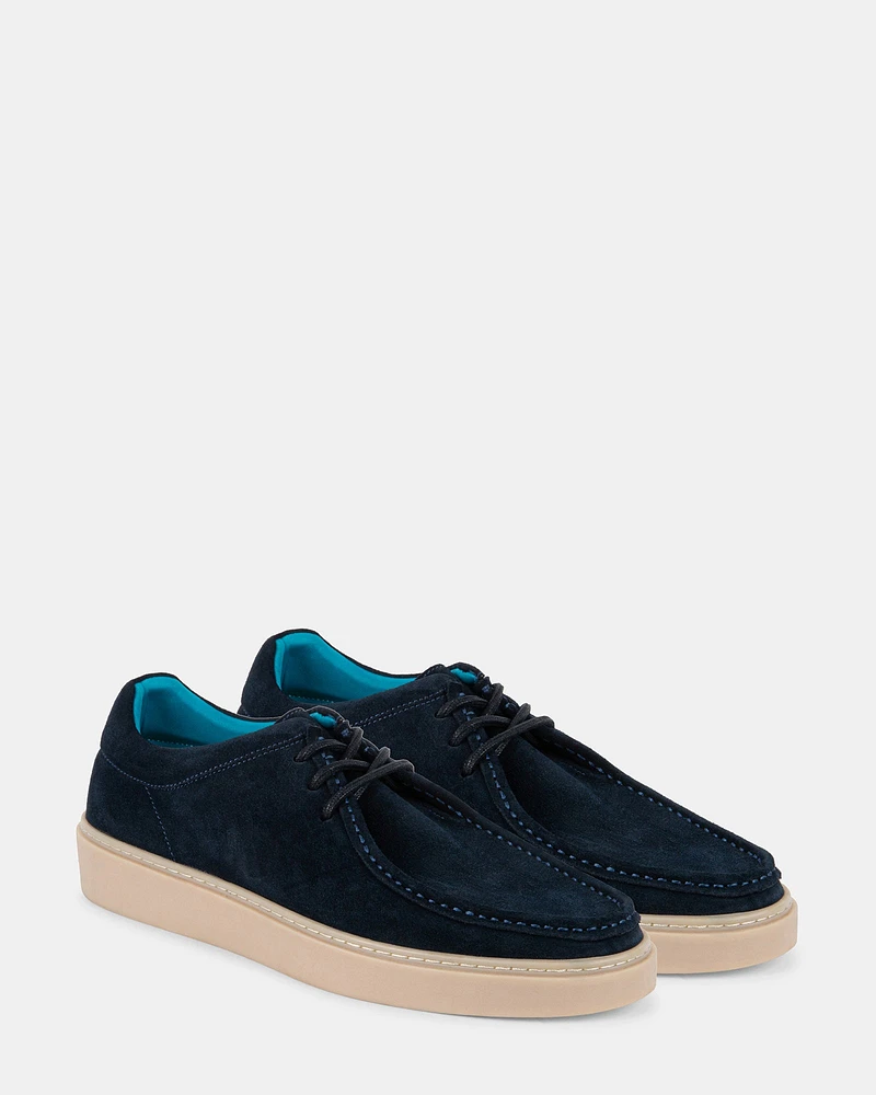 BARRISS NAVY SUEDE