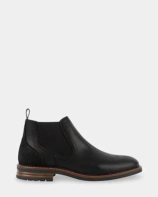BECKETT BLACK LEATHER