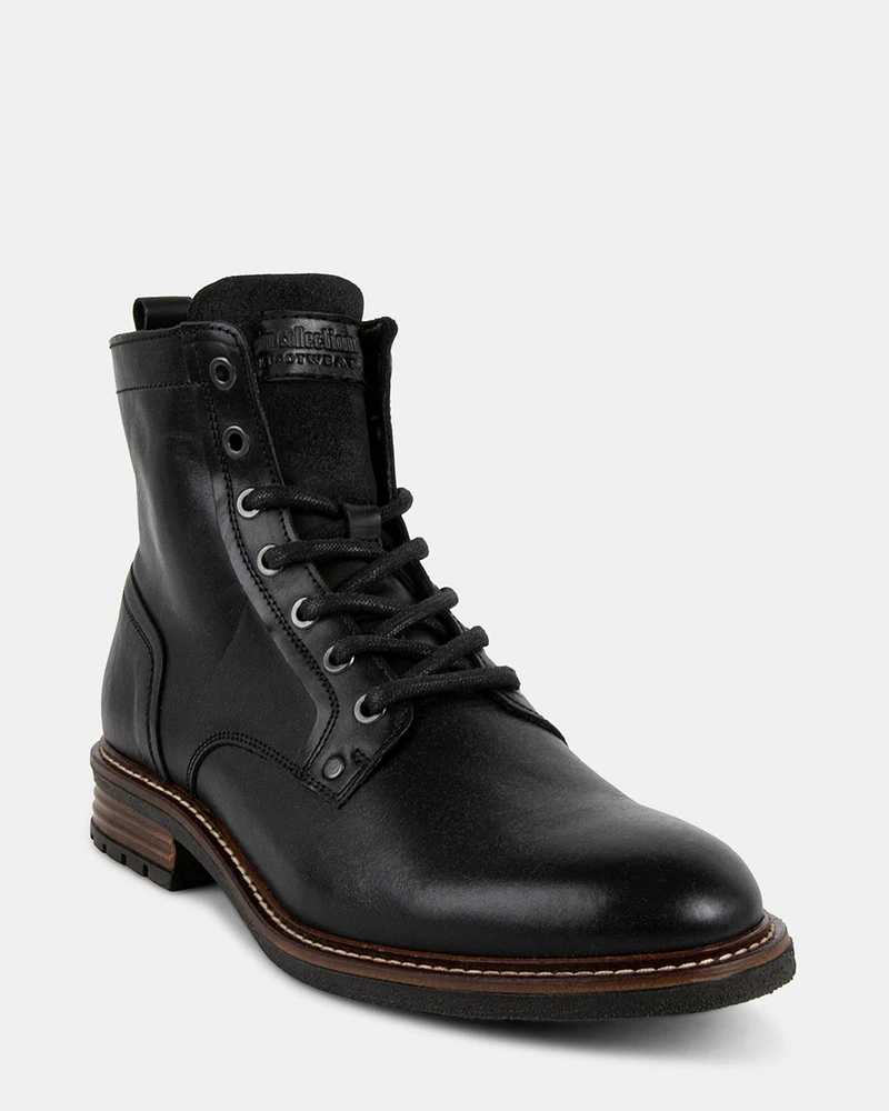 BEDARD BLACK LEATHER