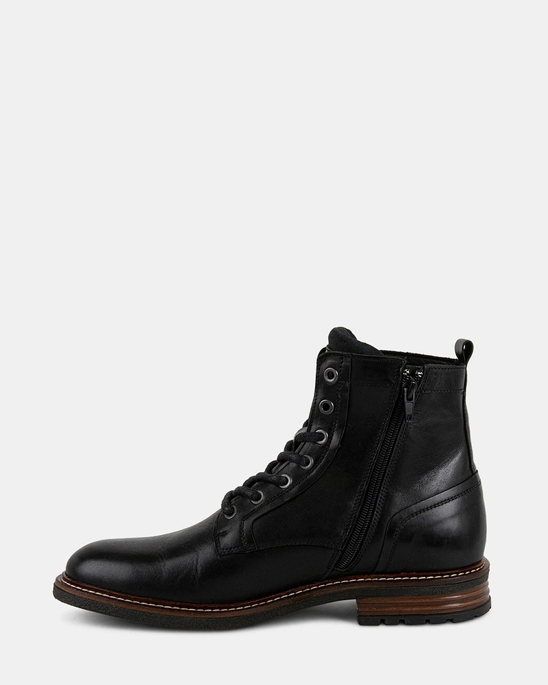 BEDARD BLACK LEATHER