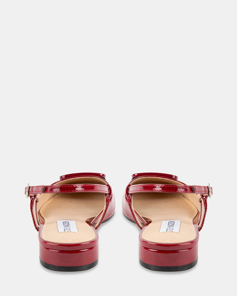 BELARI RED PATENT