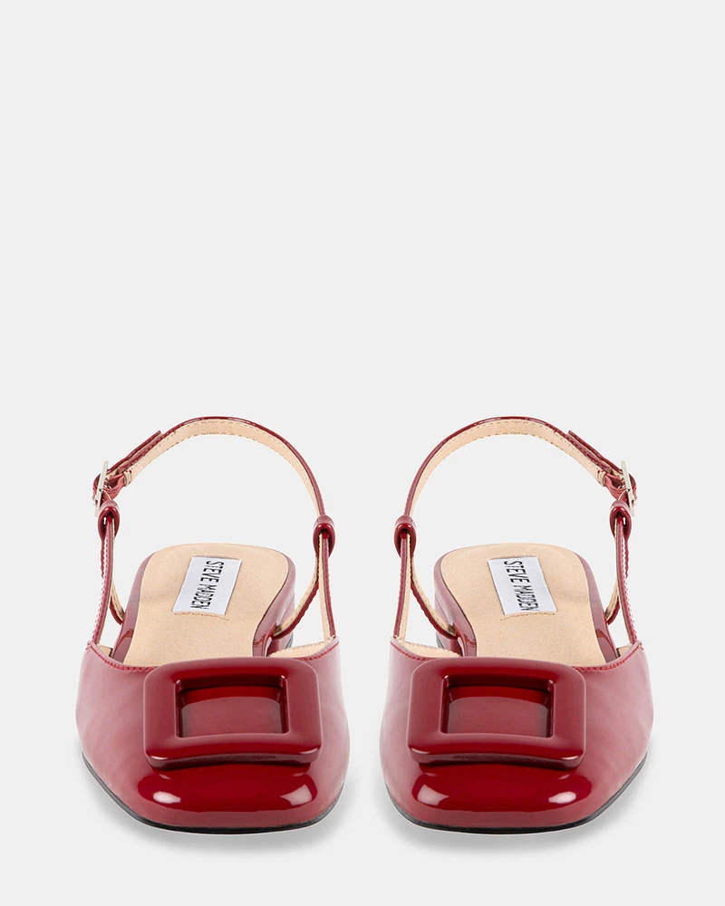 BELARI RED PATENT