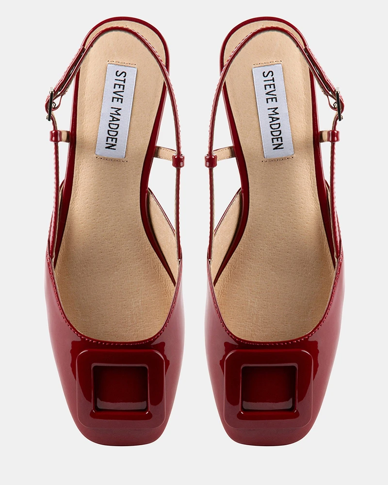 BELARI RED PATENT