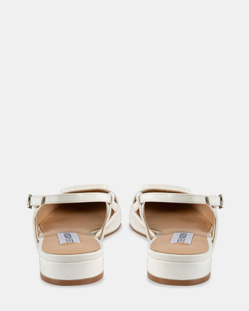 BELARI WHITE PATENT