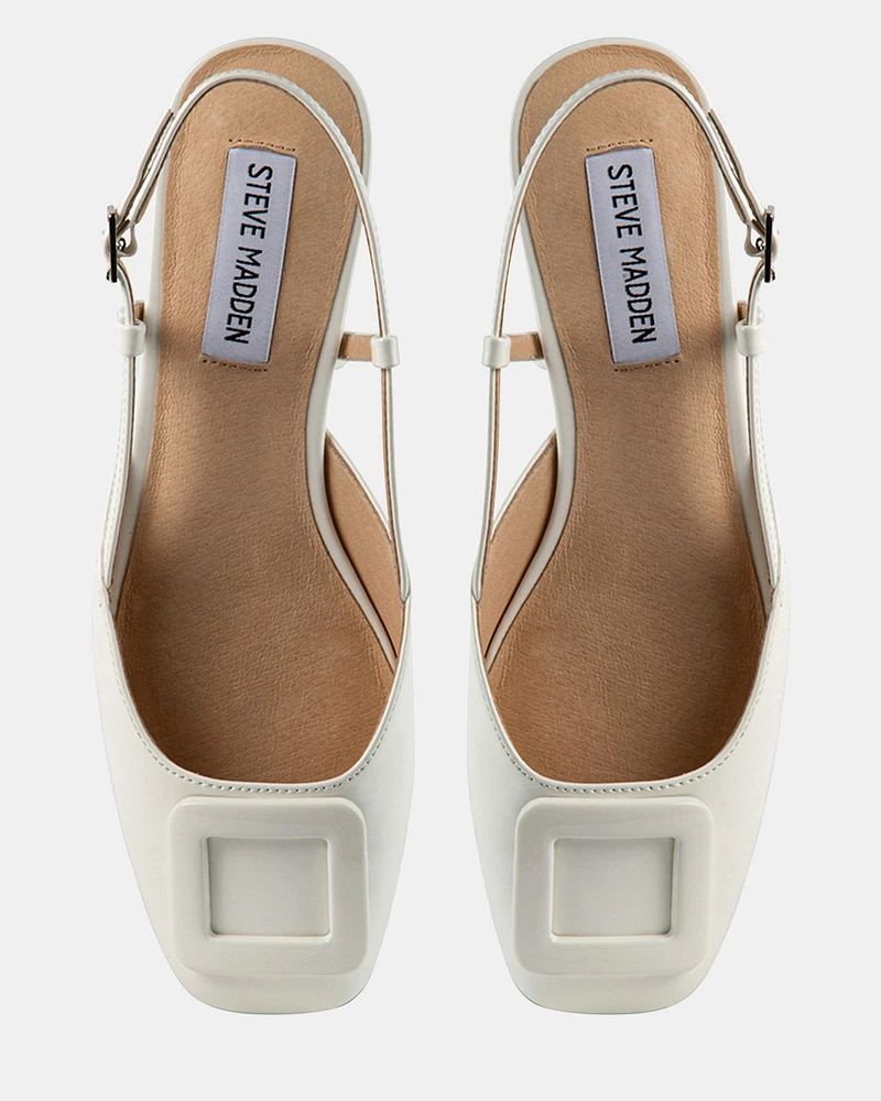 BELARI WHITE PATENT