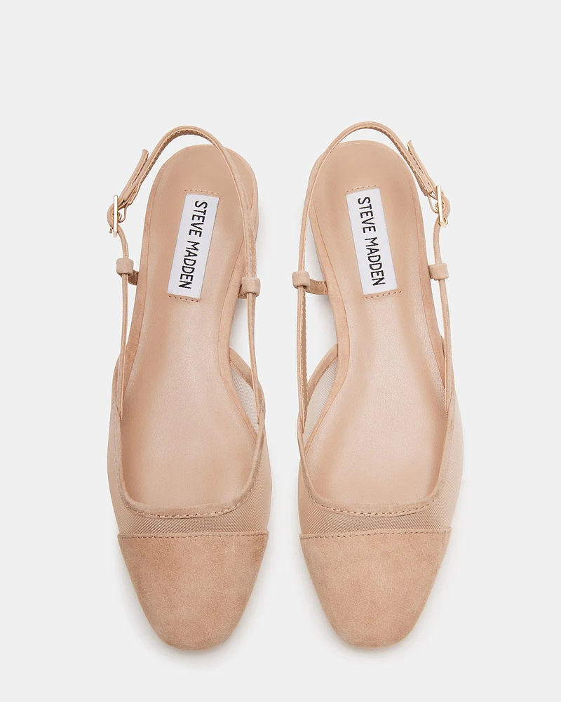 BELINDA-M TAN SUEDE