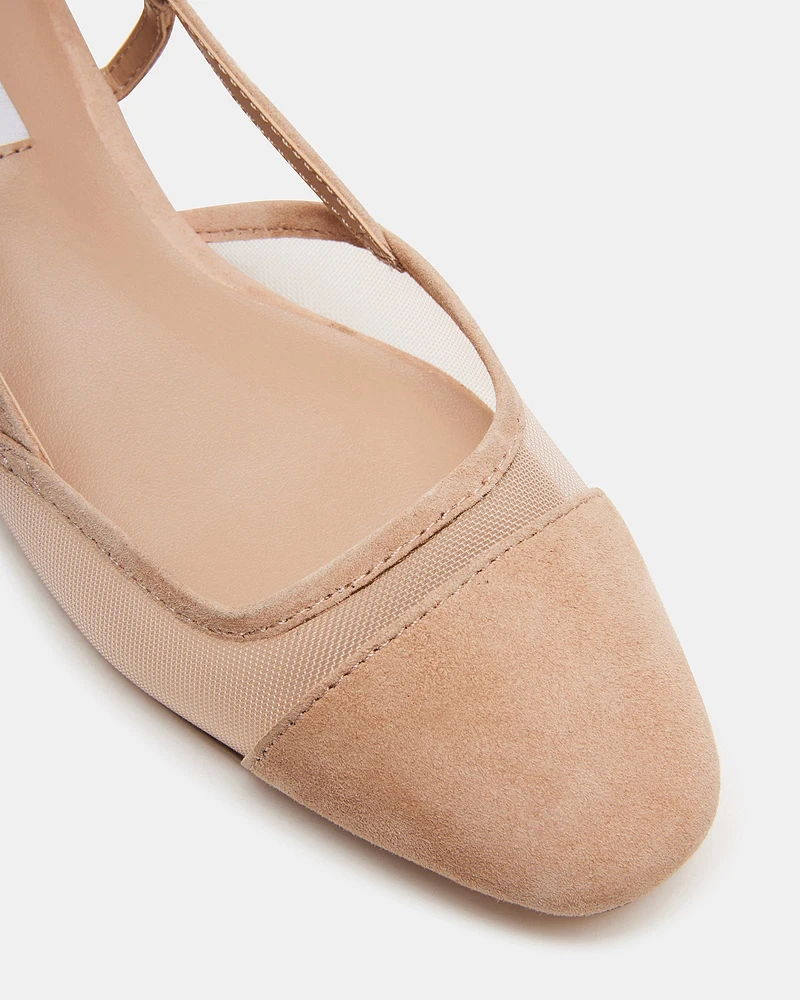 BELINDA-M TAN SUEDE