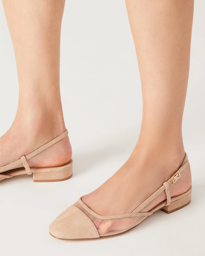 BELINDA-M TAN SUEDE