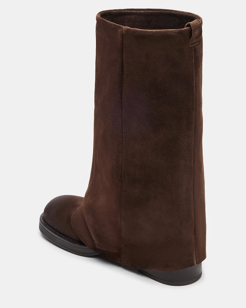 BENTON BROWN SUEDE