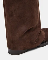 BENTON BROWN SUEDE