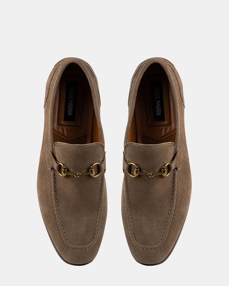 BRAAVE TAUPE SUEDE