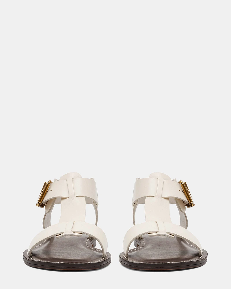 BRAZINN WHITE LEATHER