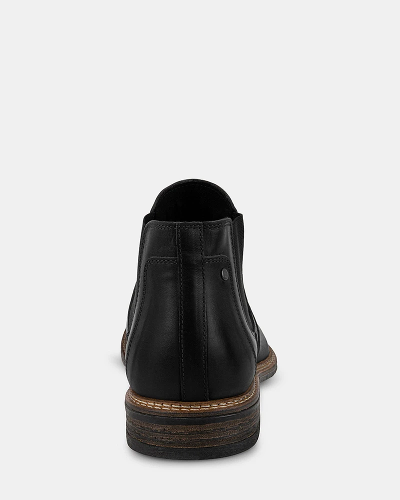 BRITHE BLACK LEATHER