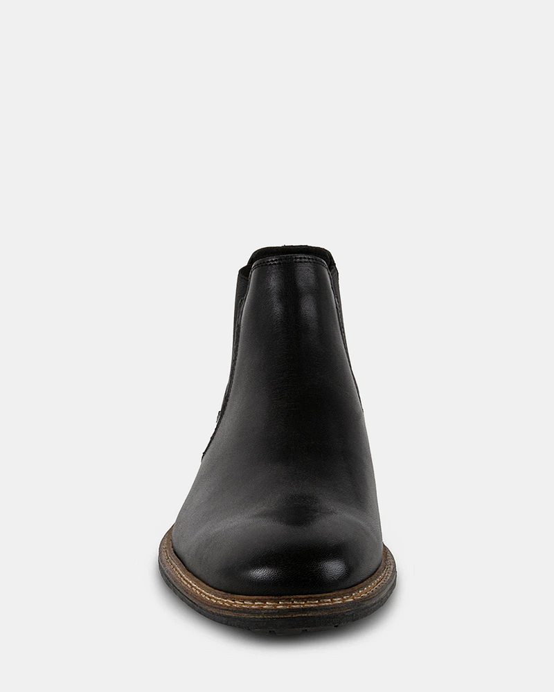 BRITHE BLACK LEATHER
