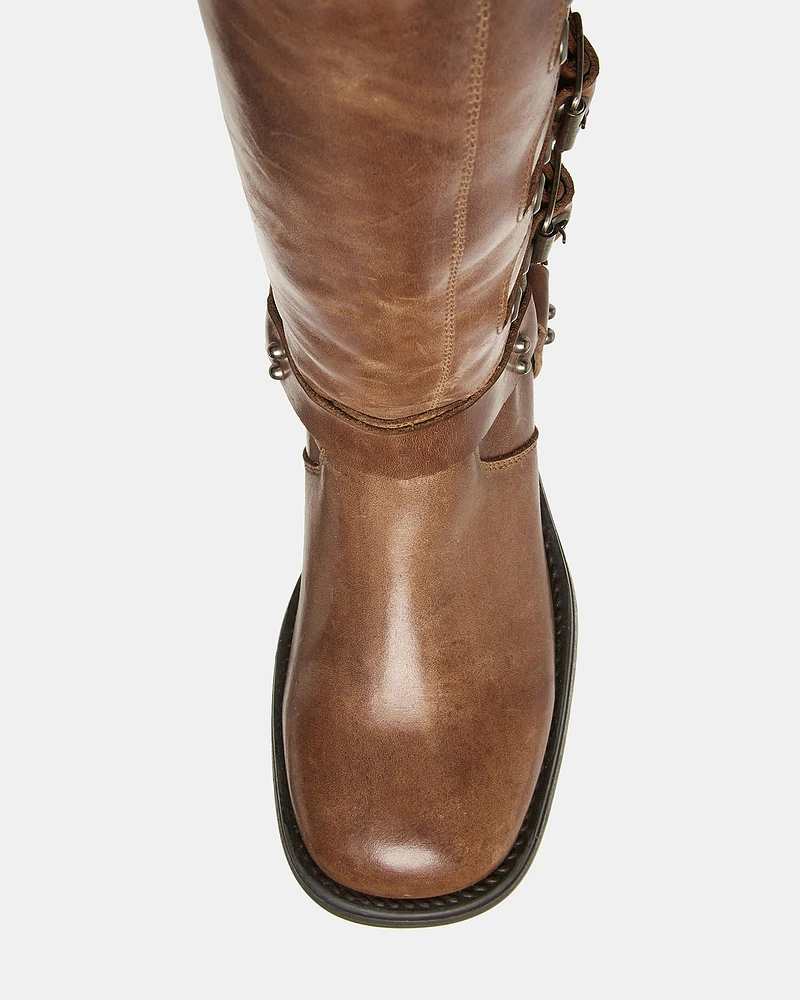 BROCKS BROWN LEATHER