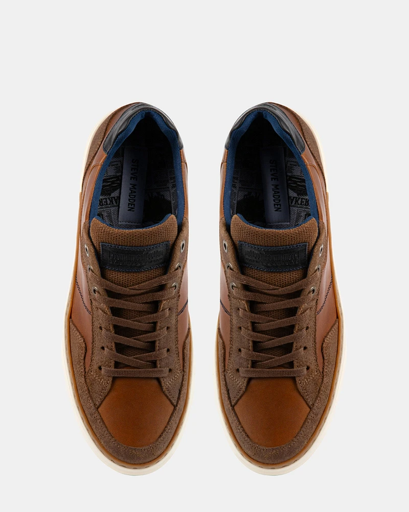 BRYGGS COGNAC LEATHER