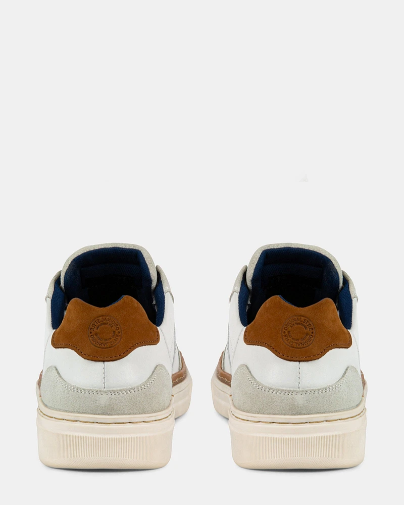 BRYGGS WHITE LEATHER
