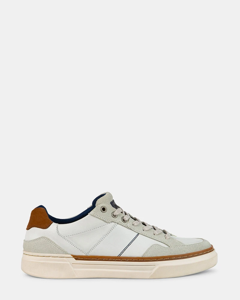 BRYGGS WHITE LEATHER