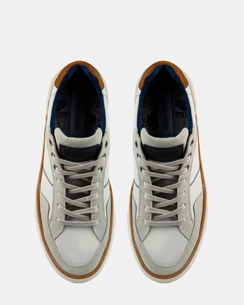BRYGGS WHITE LEATHER