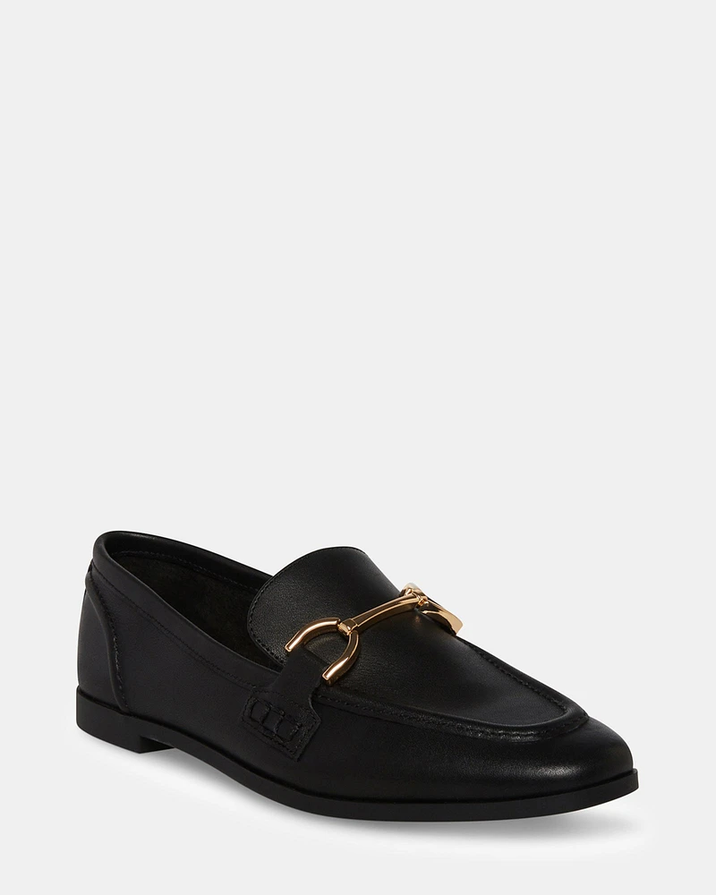 CARRINE BLACK LEATHER
